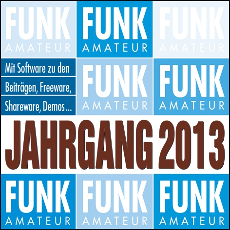 FUNKAMATEUR Jahrgangs-CD 2013 (Sonderpreis für Abonnenten)