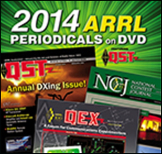 ARRL-Periodicals 2014 DVD (QST, NCJ, QEX)