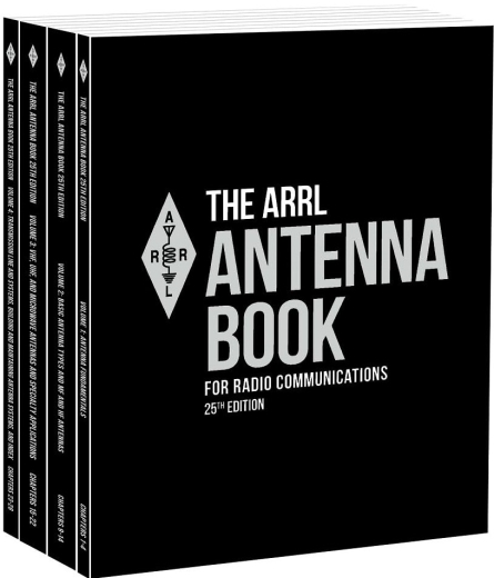 ARRL Antenna Book 25th edition (4 Bände)