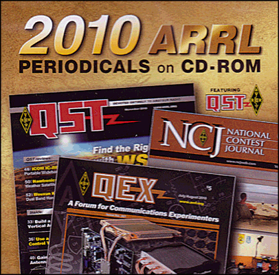 ARRL-Periodicals 2010 CD-ROM (QST, NCJ, QEX)