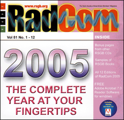 RadCom CD 2005