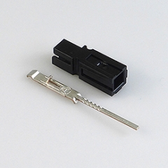 Anderson Powerpole®-Kontakt für PCB, schwarz