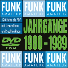 FUNKAMATEUR-Archiv-DVD 1980-1989
