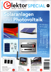 Elektor Special - Solaranlagen und Photovoltaik