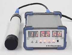 DCF-gesteuertes Frequenznormal mit Uhrzeitanzeige (Bausatz)